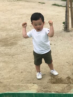 トンス＋61さん（キッズ・90cm）の春コーディネート