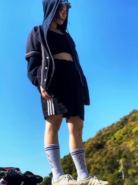 「DOLCE&GABBANA（ドルチェアンドガッバーナ）のアイテム（ハンチング/ベレー帽）」を使った、boogieさん（レディース・158cm）の春コーディネート
