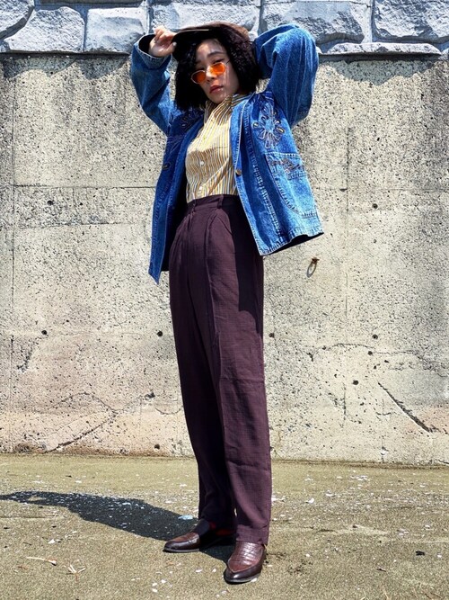 Boogie Vintageのデニムジャケットを使ったコーディネート Wear