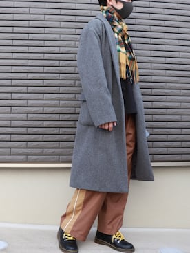「RAGEBLUE（レイジブルー）のアイテム（ブーツ）」を使った、ry000hさん（メンズ・171cm）の冬コーディネート