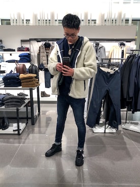 𓆉𝑅𝑌𝑈𝐻𝑂𓆉さん（メンズ・180cm）の冬コーディネート