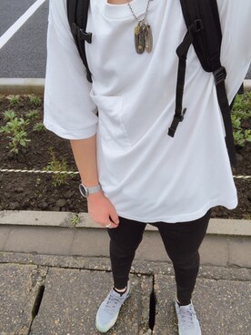 「UNIQLO（ユニクロ）のWOMEN ウルトラストレッチジーンズ（デニムパンツ）」を使った、𓆉𝑅𝑌𝑈𝐻𝑂𓆉さん（メンズ・180cm）の夏コーディネート