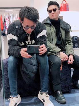 𓆉𝑅𝑌𝑈𝐻𝑂𓆉さん（メンズ・180cm）の冬コーディネート