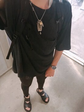 「UNIQLO（ユニクロ）のWOMEN ウルトラストレッチジーンズ（デニムパンツ）」を使った、𓆉𝑅𝑌𝑈𝐻𝑂𓆉さん（メンズ・180cm）の夏コーディネート