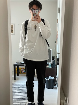 𓆉𝑅𝑌𝑈𝐻𝑂𓆉さん（メンズ・180cm）の春コーディネート