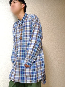 「部屋着」｜「アイテム（ジャケット/アウター）」を使った、はまさん（メンズ・160cm）の冬コーディネート