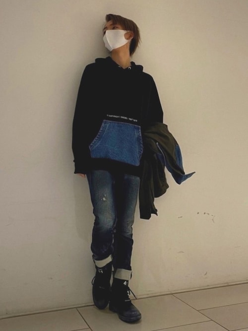 Diesel エスパル仙台haruさんのシャツ ブラウスを使ったコーディネート Zozotown Diesel エスパル仙台haruさんのシャツ ブラウスを使ったコーディネート Zozotown