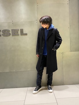 「2021年」｜Haruさん（メンズ・170cm）の冬コーディネート