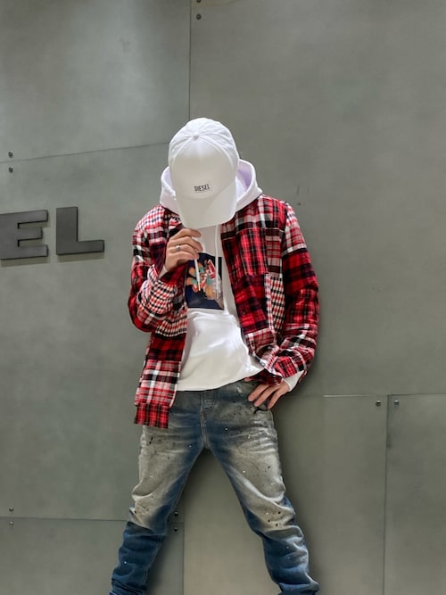 Diesel エスパル仙台haruさんのパーカーを使ったコーディネート Zozotown