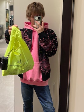 「エコバッグ」｜Haruさん（メンズ・170cm）の春コーディネート