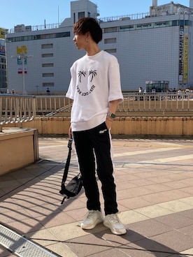 「diesel」｜Haruさん（メンズ・170cm）の夏コーディネート