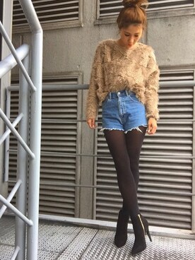 R&E_REZOY本部staffさん(レディース・162cm)の冬コーディネート