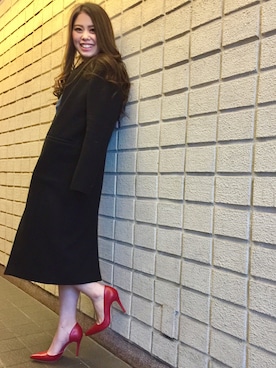 R&E_REZOY本部staffさん（レディース・155cm）の冬コーディネート