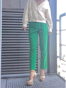 「glitter」｜R&E_REZOY本部staffさん（レディース・162cm）の春コーディネート