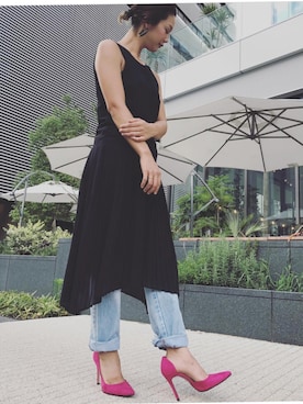 「ピンヒール」｜R&E_REZOY本部staffさん（レディース・160cm）の秋コーディネート