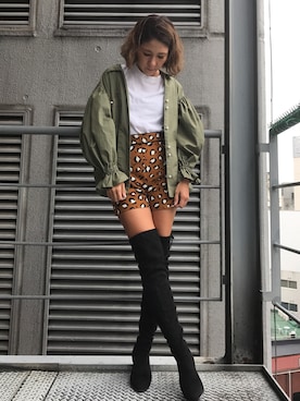 R&E_REZOY本部staffさん（レディース・162cm）の秋コーディネート