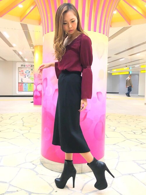 プレスr E Rezoy本部staffさんのブーツを使ったコーディネート Zozotown