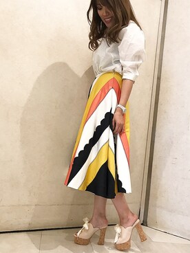 R&E_REZOY本部staffさん(レディース・158cm)の春コーディネート