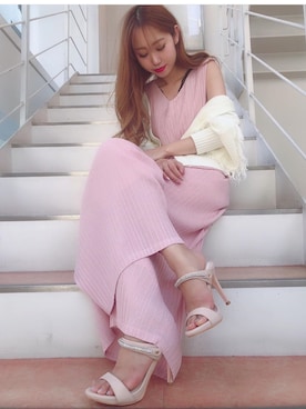 「ootd」｜R&E_REZOY本部staffさん（レディース・160cm）の夏コーディネート