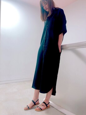 「REZOY（リゾイ）のアイテム」を使った、R&E_REZOY本部staffさん（レディース・164cm）の春コーディネート