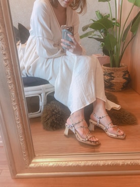 「R&E（アールアンドイー）のアイテム」を使った、R&E_REZOY本部staffさん（レディース・162cm）の春コーディネート