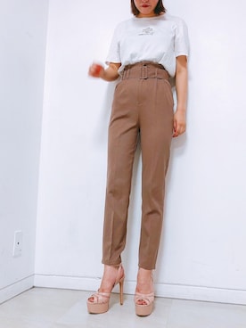 「ピンクベージュ」｜R&E_REZOY本部staffさん（レディース・164cm）の夏コーディネート