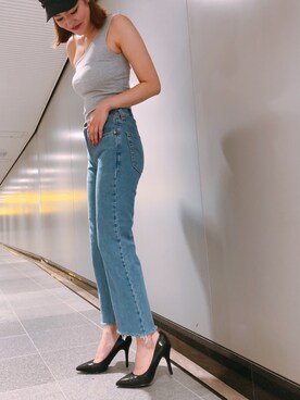 R&E_REZOY本部staffさん(レディース・164cm)の夏コーディネート