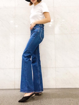 「REZOY（リゾイ）のアイテム」を使った、R&E_REZOY本部staffさん（レディース・164cm）の秋コーディネート