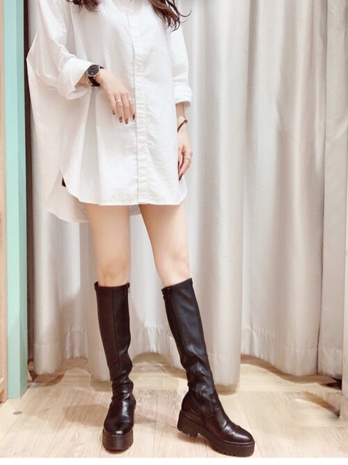 プレスr E Rezoy本部staffさんのブーツを使ったコーディネート Zozotown
