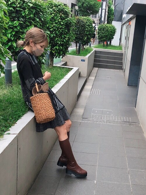 プレスr E Rezoy本部staffさんのブーツを使ったコーディネート Zozotown