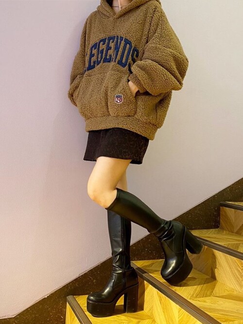 R E Rezoy本部staff プレス R Eのブーツを使ったコーディネート Wear