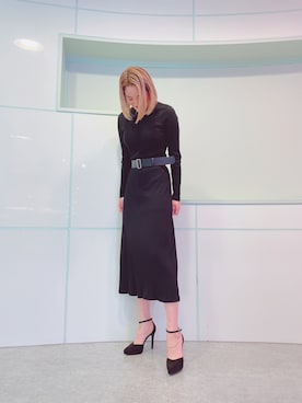 「R&E渋谷109スタッフコーデ」｜R&E_REZOY本部staffさん（レディース・164cm）の冬コーディネート