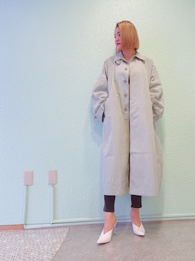 「R&E渋谷109スタッフコーデ」｜R&E_REZOY本部staffさん（レディース・164cm）の冬コーディネート
