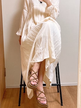 R&E_REZOY本部staffさん（レディース・162cm）の春コーディネート