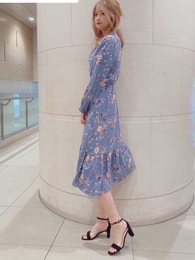 「REZOY（リゾイ）のアイテム」を使った、R&E_REZOY本部staffさん（レディース・162cm）の春コーディネート