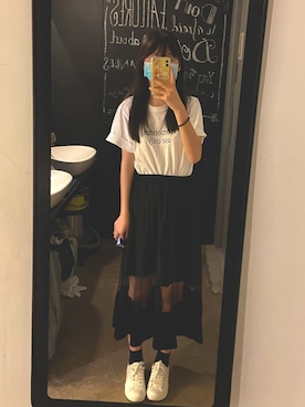 「A land（エーランド）のアイテム」を使った、pikaさん（レディース・166cm）の夏コーディネート