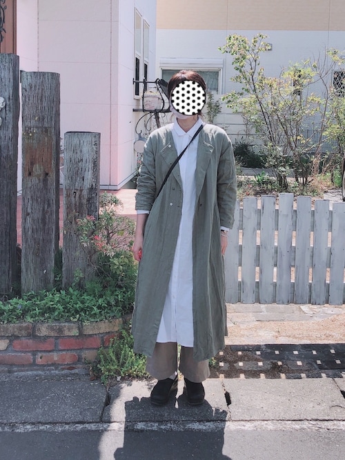 Jun Cloudnineのシャツワンピースを使ったコーディネート Wear