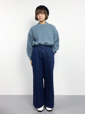 ずちに。さん(レディース・160cm)の冬コーディネート