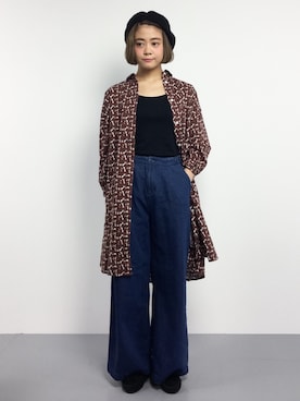 ずちに。さん(レディース・160cm)の冬コーディネート