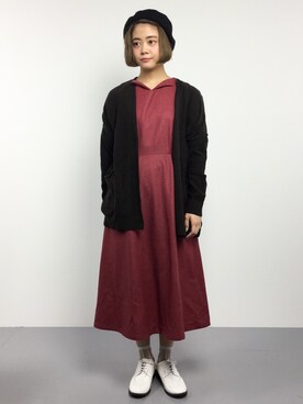 ずちに。さん(レディース・160cm)の冬コーディネート