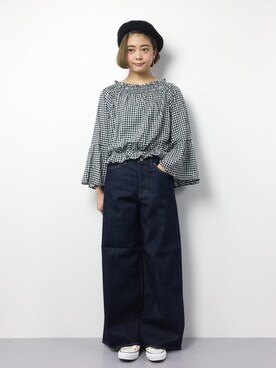ずちに。さん（レディース・160cm）の冬コーディネート