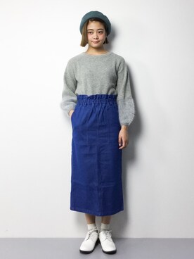 ずちに。さん（レディース・160cm）の冬コーディネート