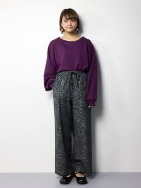 ずちに。さん(レディース・160cm)の冬コーディネート