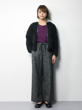 「SEVENDAYS=SUNDAY（セブンデイズサンデイ）のアイテム（その他アウター）」を使った、ずちに。さん（レディース・160cm）の冬コーディネート