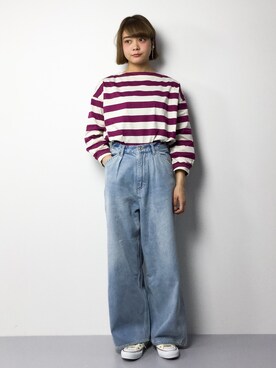 ずちに。さん（レディース・160cm）の冬コーディネート