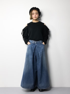 ずちに。さん（レディース・160cm）の冬コーディネート