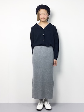 ずちに。さん（レディース・160cm）の冬コーディネート