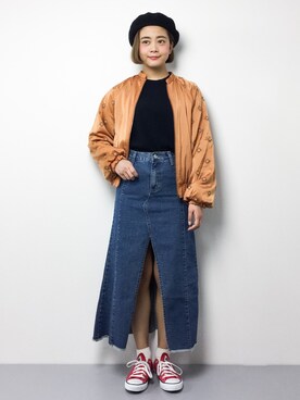 ずちに。さん（レディース・160cm）の冬コーディネート