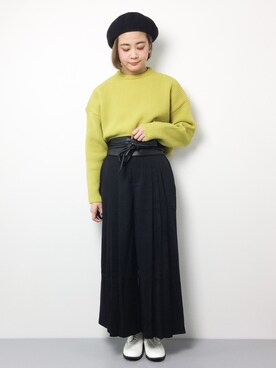 ずちに。さん（レディース・160cm）の冬コーディネート