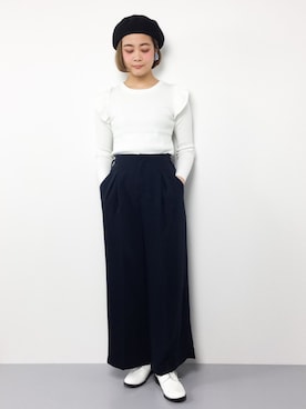 ずちに。さん(レディース・160cm)の冬コーディネート